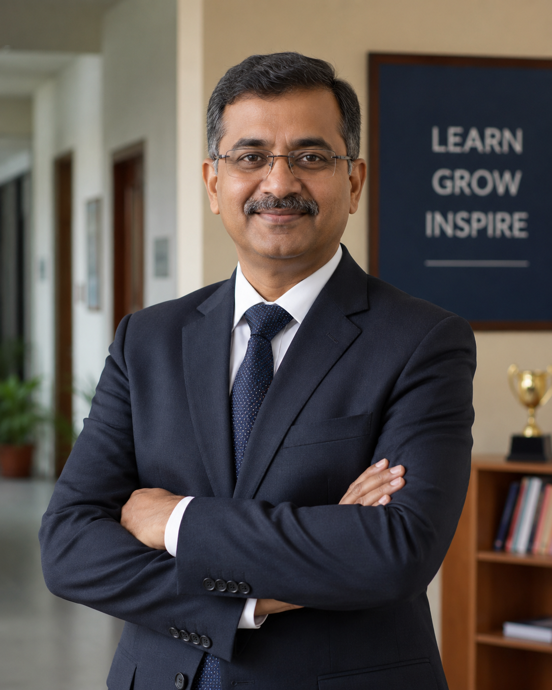 Dummy principal portrait