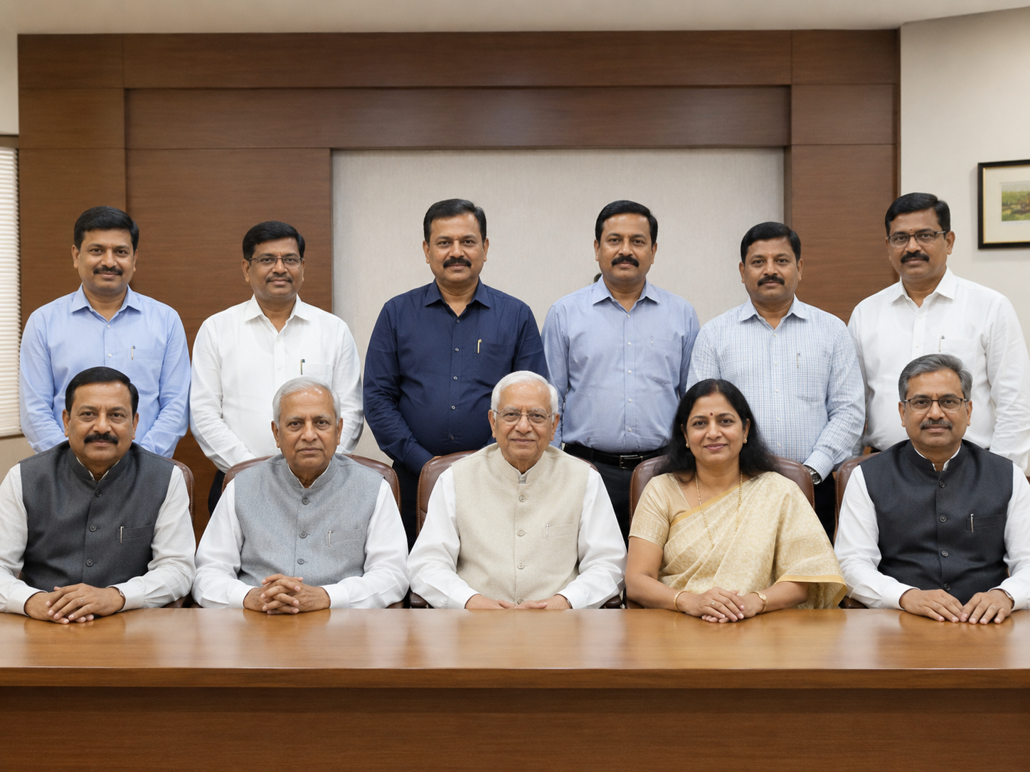 Dummy trust and management group photo